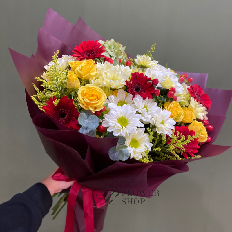 Сборный букет «Яркая весна» 1