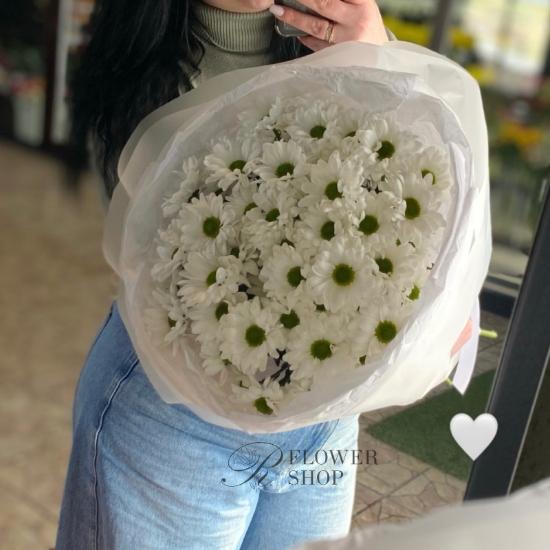 Букет из хризантем «Ноктюрн» 1