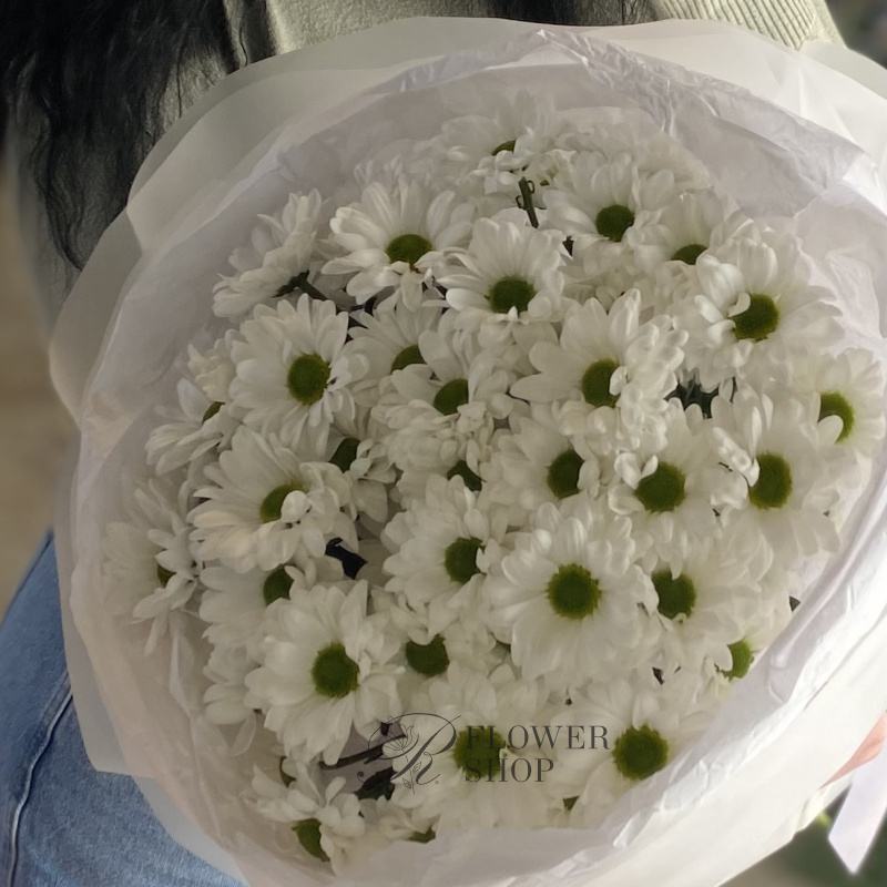 Букет из хризантем «Ноктюрн» 2