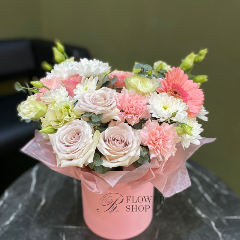 Композиция в коробке «Благородный вкус»