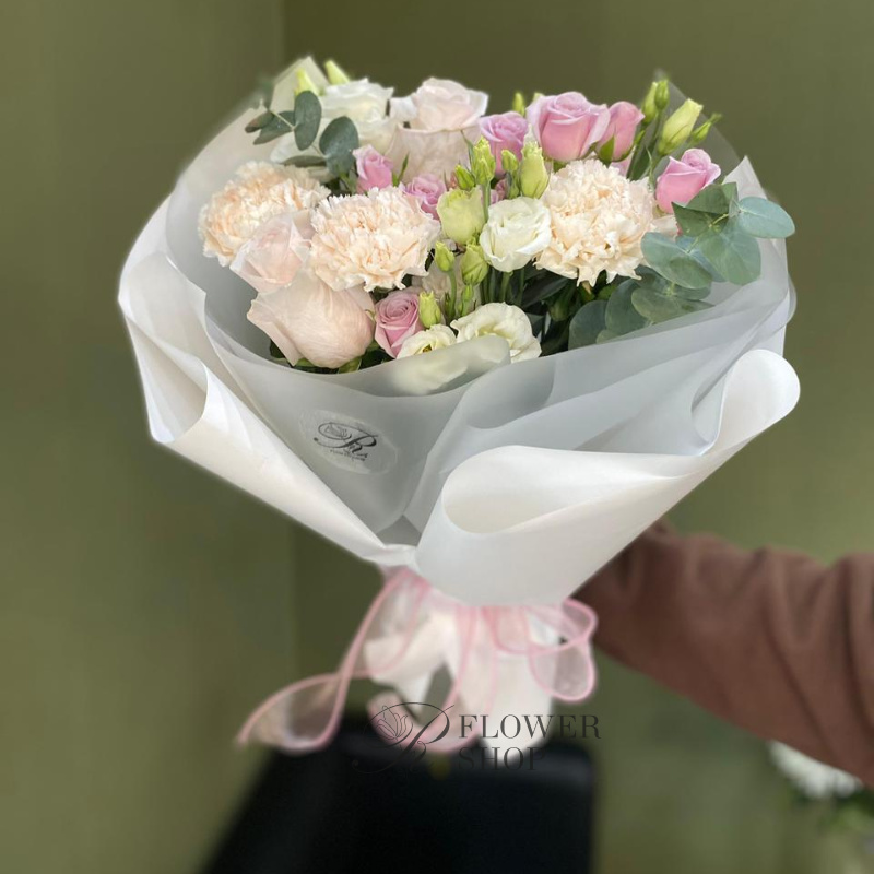 Цветочная корзина «Неженка»