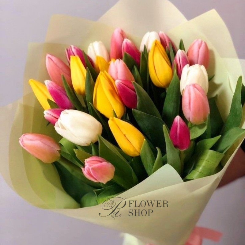 Тюльпаны микс
