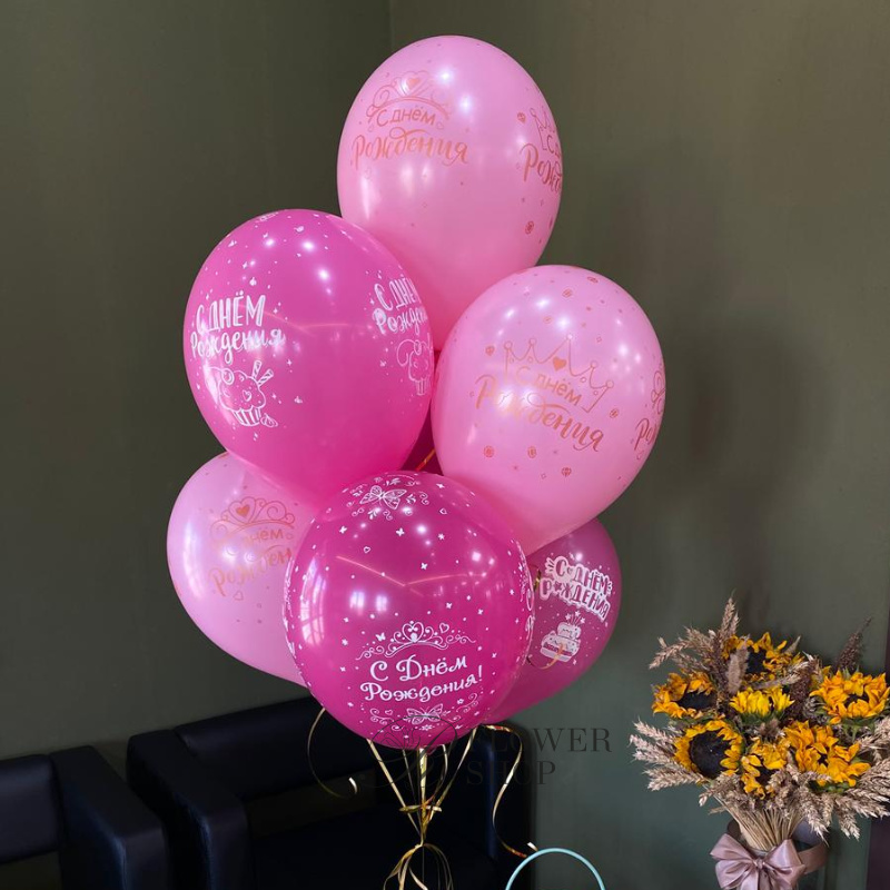 Связка шаров «Ваниль»