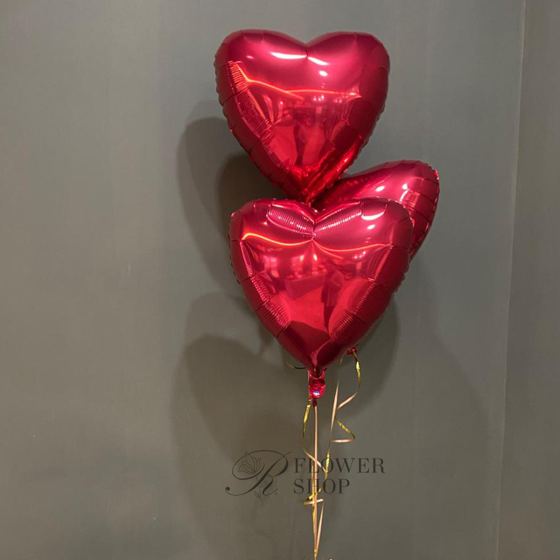 Связка шаров «Сердца»